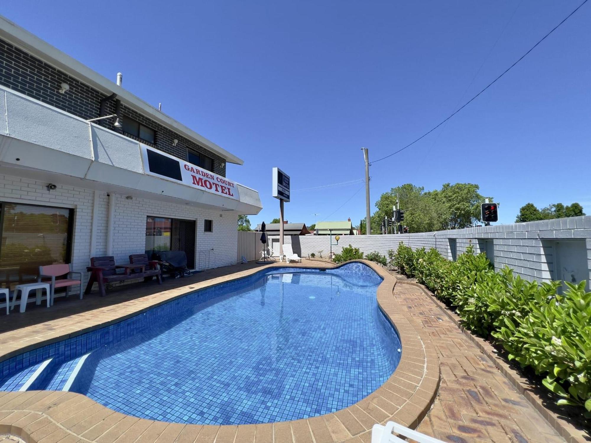 Albury Garden Court Motel Extérieur photo